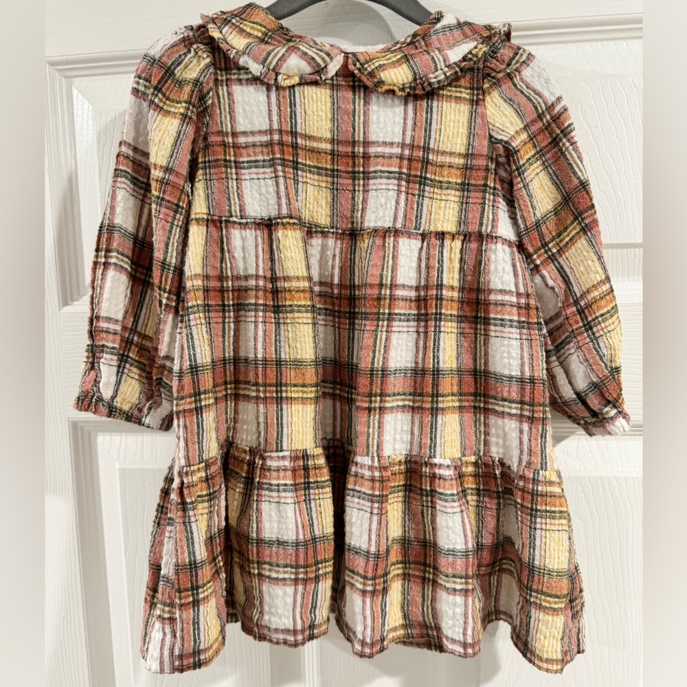 Zara Fall checkered dress